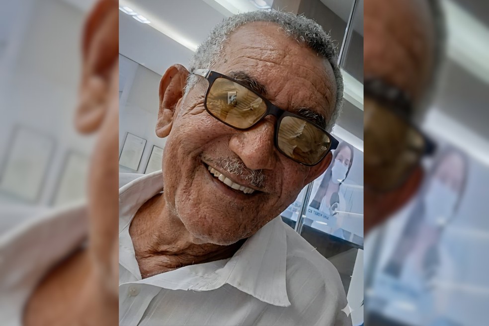 Vítima era José Lucas dos Santos Filho. Corpo foi velado em Salmourão (SP) — Foto: Reprodução/Funerária