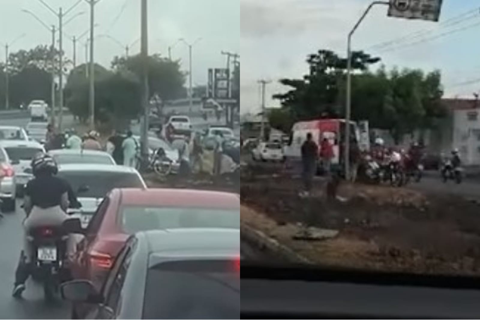 Três acidentes de trânsito são registrados na Zona Sul de Teresina
