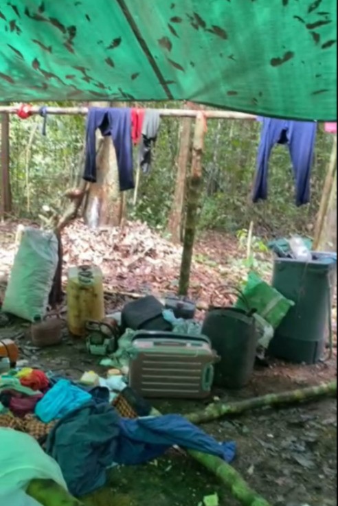 VÍDEO: invasores afirmam ter sido expulsos de garimpo ilegal por indígenas na Terra Yanomami