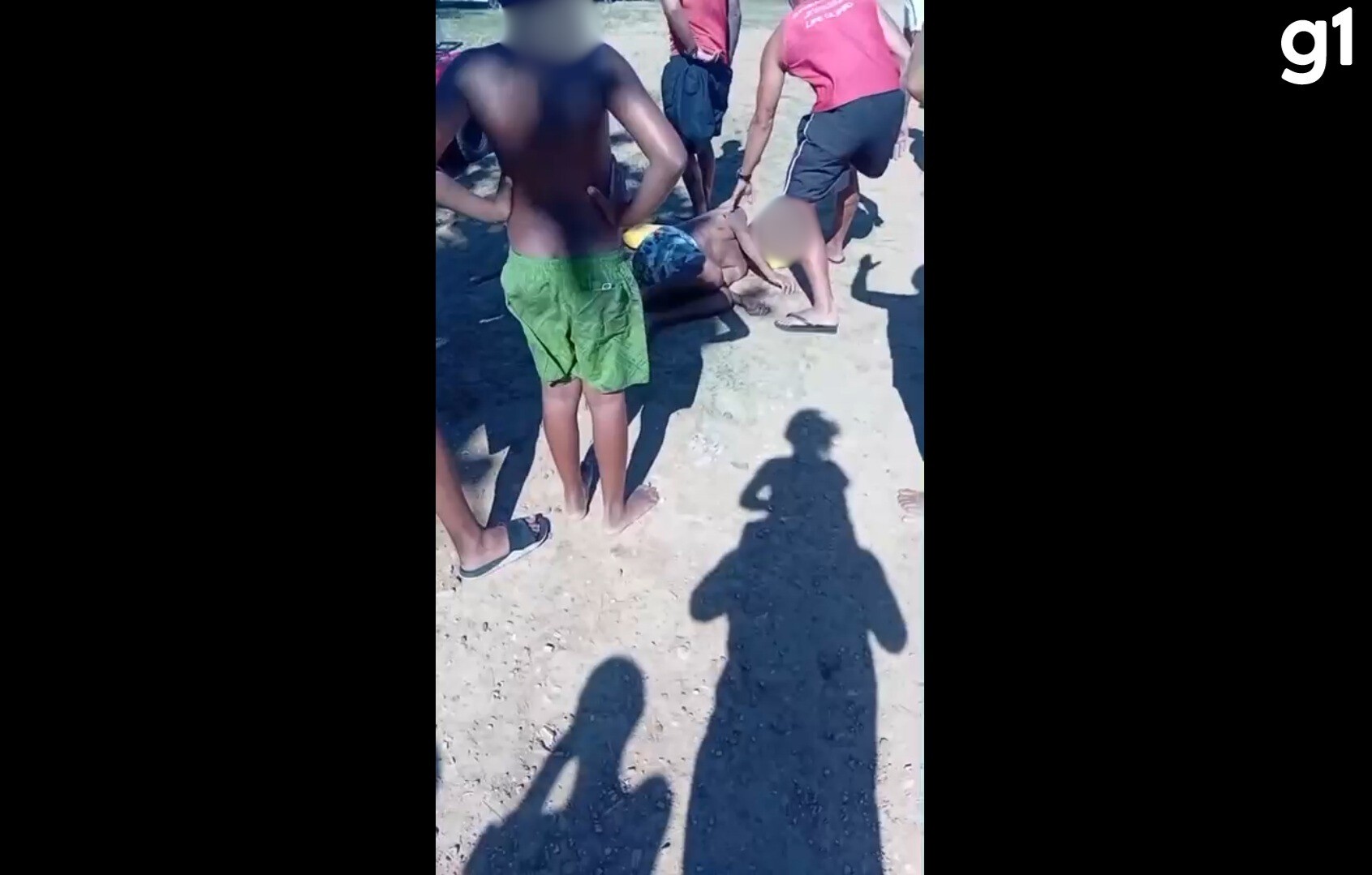 Homem é resgatado após se afogar na Lagoa de Grussaí, em São João da Barra