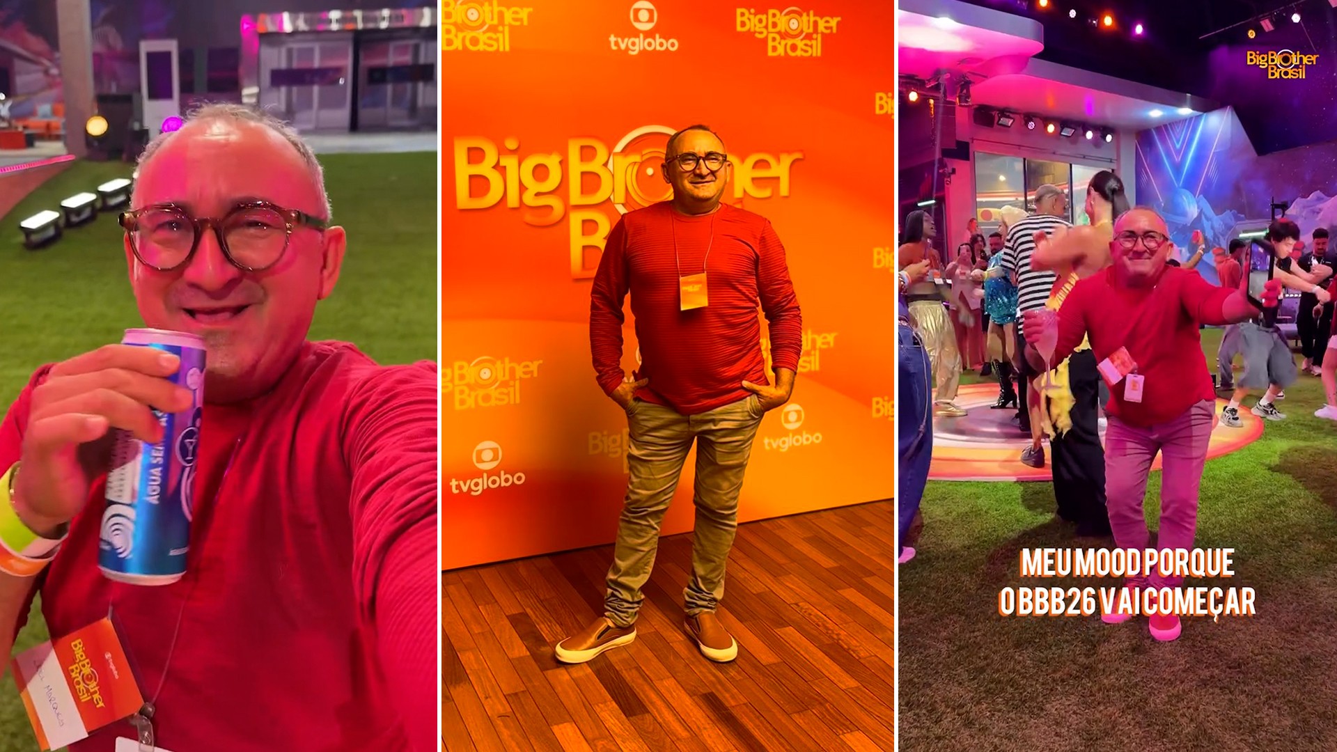 Joel ‘Divo’: professor que viralizou por dublar hits da Shakira participa da Espiadinha do BBB 26