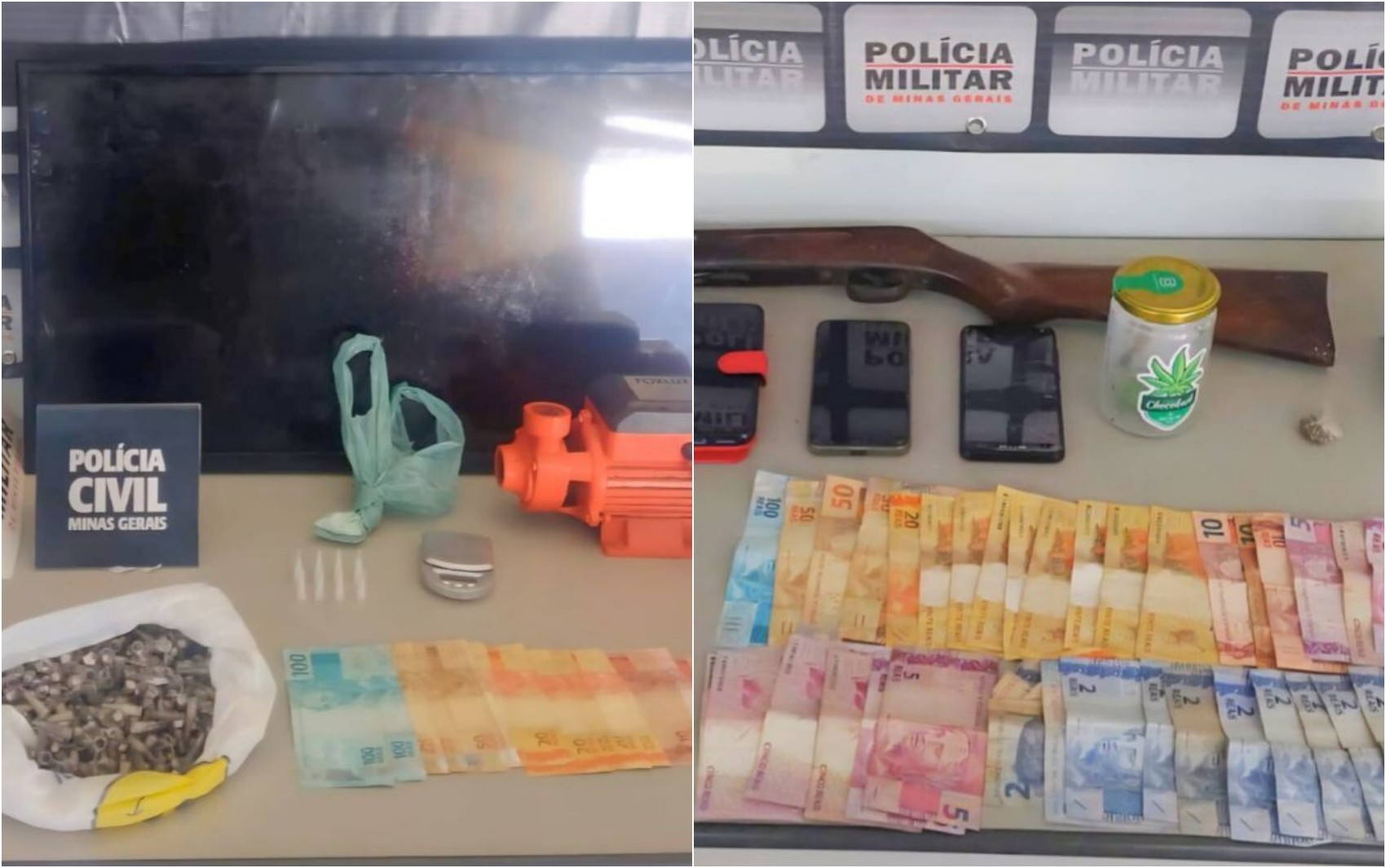 Operação 'Eixo Duplo' prende nove pessoas no combate ao tráfico de drogas em Passos, MG