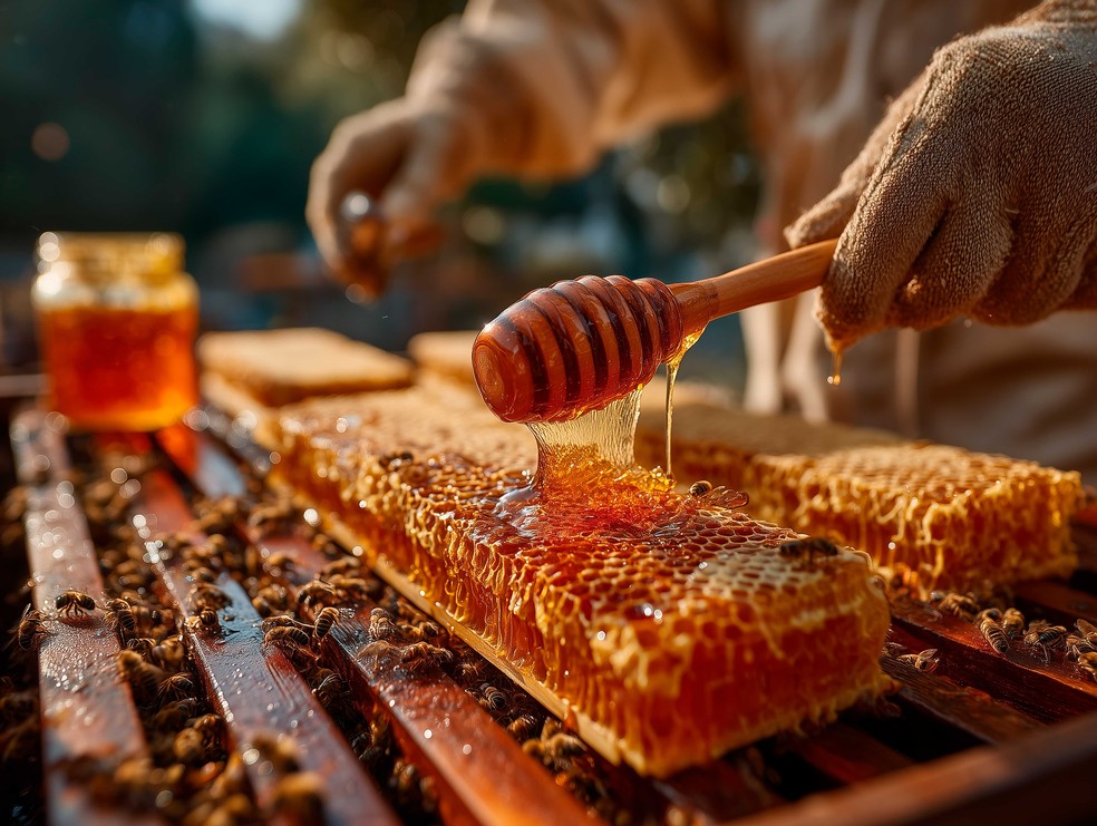 Vale do Jaguaribe é um grande produtor de mel. — Foto: adobe stock
