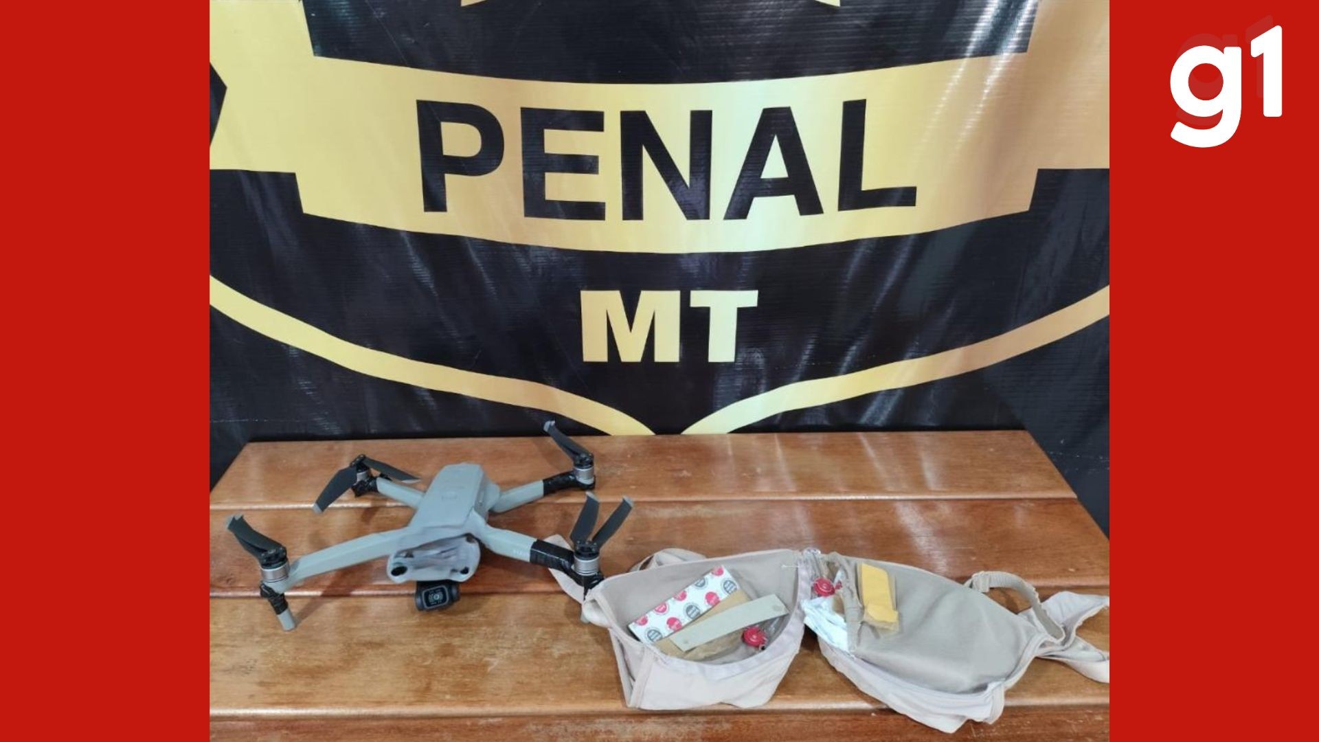 Contrabando de luxo: drone é apreendido ao tentar levar iPhone 17 para dentro de presídio em MT
