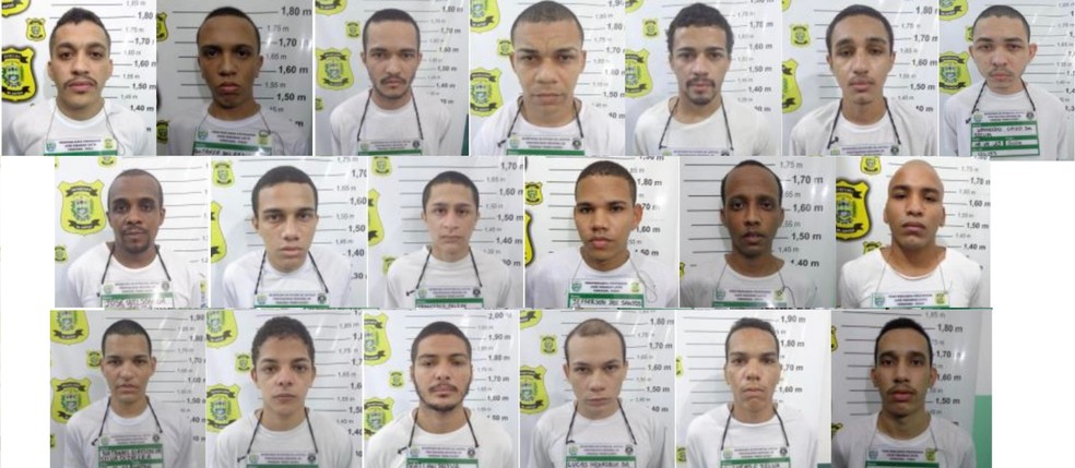 Vinte presos fogem da Penitenciária Irmão Guido, na Zona Sul de Teresina — Foto: Reprodução