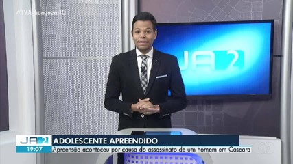 Adolescente é apreendido por assassinato em Caseara