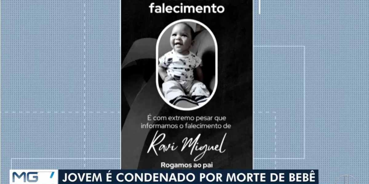 Homem é condenado a 46 anos de prisão por matar bebê de 7 meses em Timóteo
