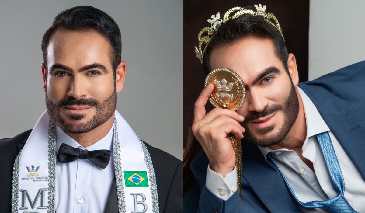 De 'caipira' a Mister Universe: conheça o modelo do interior de SP que venceu a timidez para brilhar nas passarelas