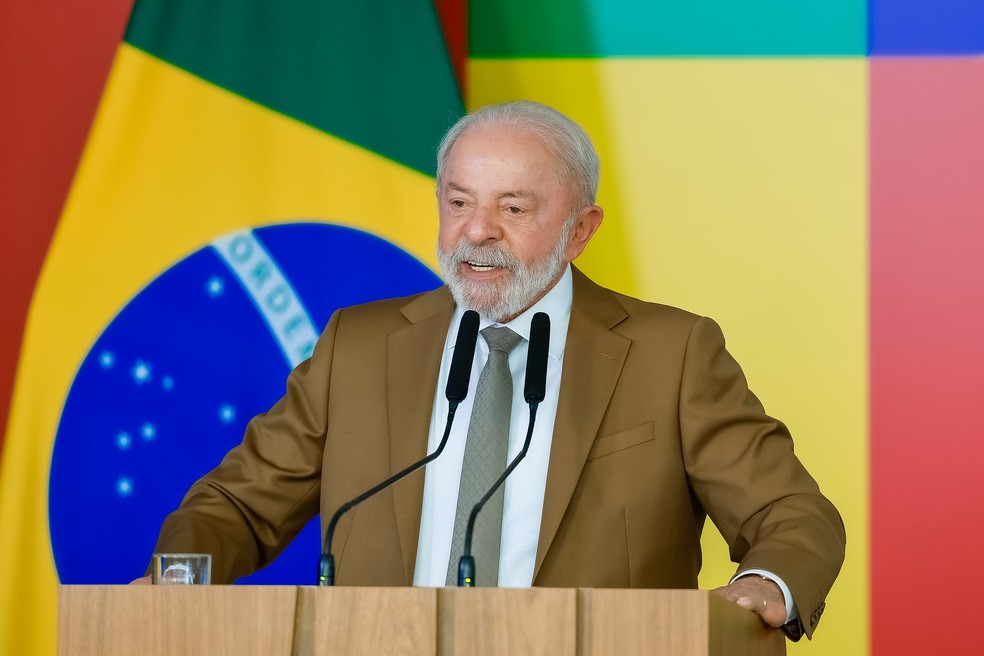 O presidente Lula vai disputar pela sétima vez a presidência e tentará seu quarto mandato — Foto: Ricardo Stuckert/PR