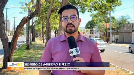 Homem é preso suspeito de passar horas agredindo companheira