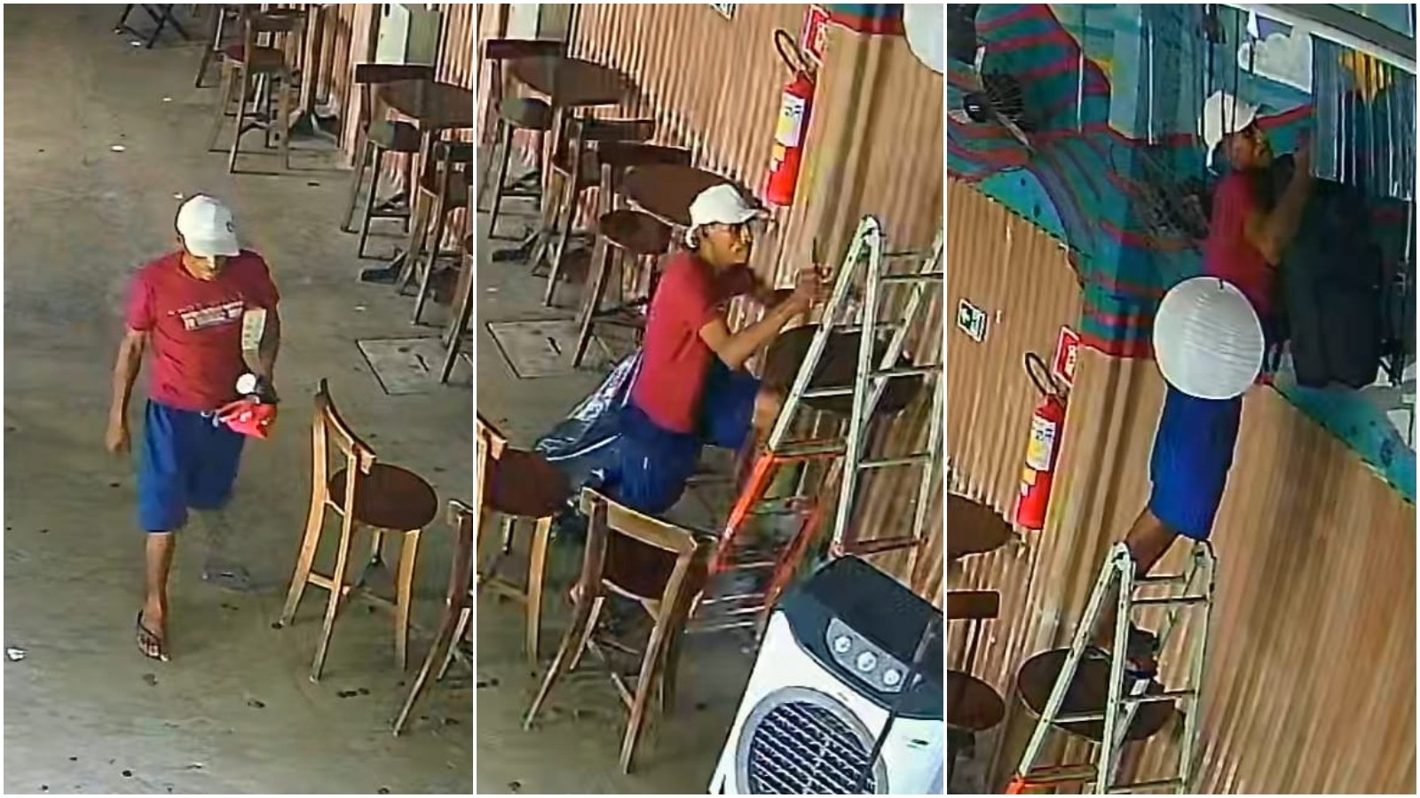 Casa de shows em Fortaleza é furtada e tem prejuízo de R$ 25 mil; veja vídeo