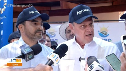 Ministro da Agricultura visita a Agrotins e anuncia investimentos