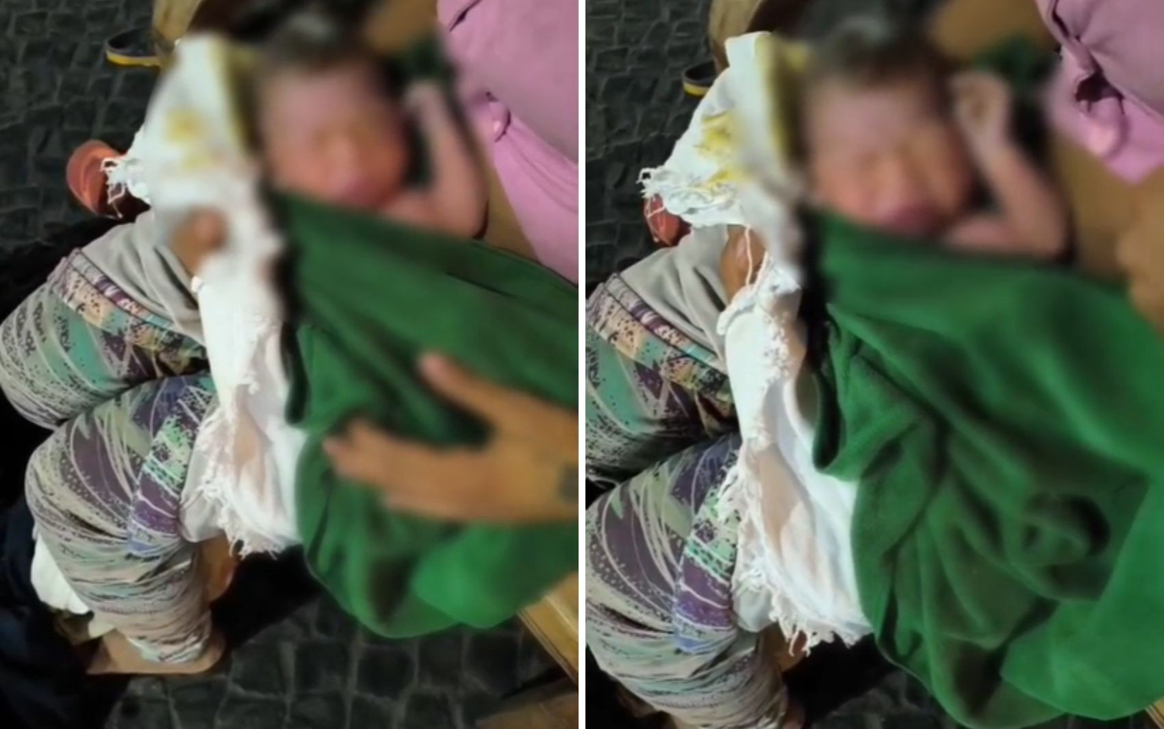Bebê nasce na porta de bar em Goiás