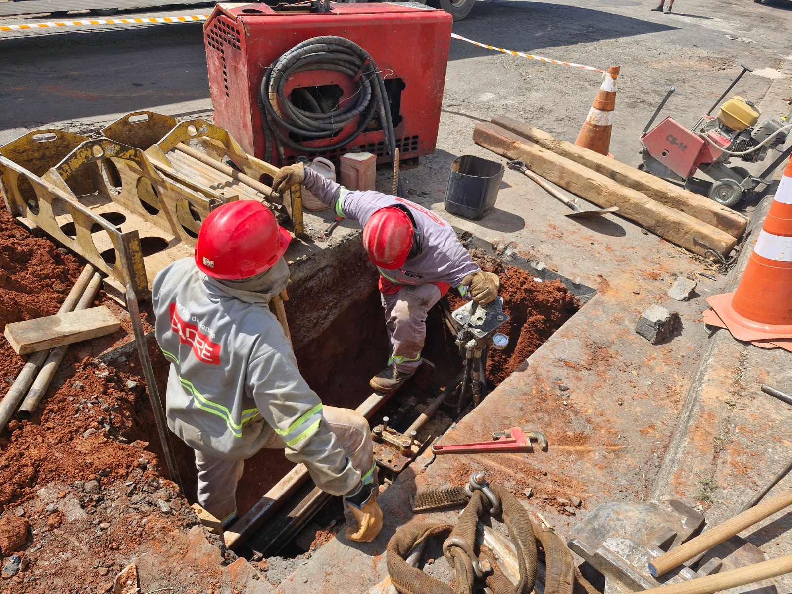 Manutenção em rede de tubulação interrompe fornecimento de água em 9 bairros de Nova Odessa
