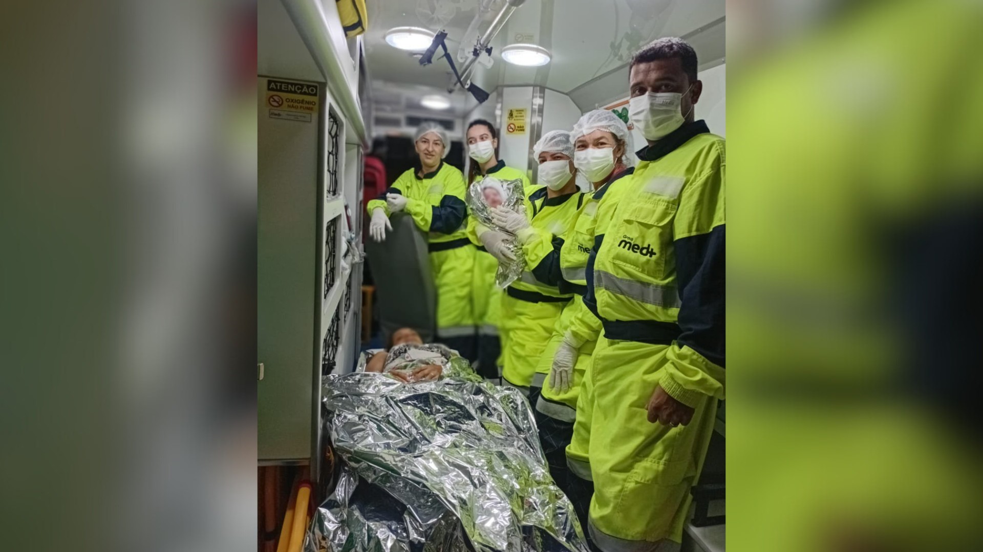 Bebê nasce na BR-040 com ajuda da equipe médica de concessionária em João Pinheiro