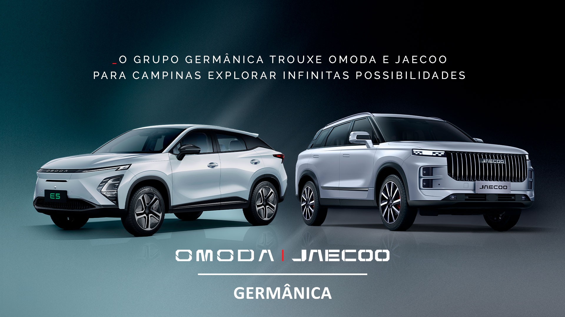 Grupo Germânica é a representante da Omoda & Jaecoo em Campinas