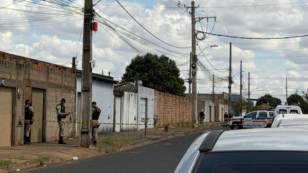 Local do tiroteio — Foto: Reprodução/Redes Sociais