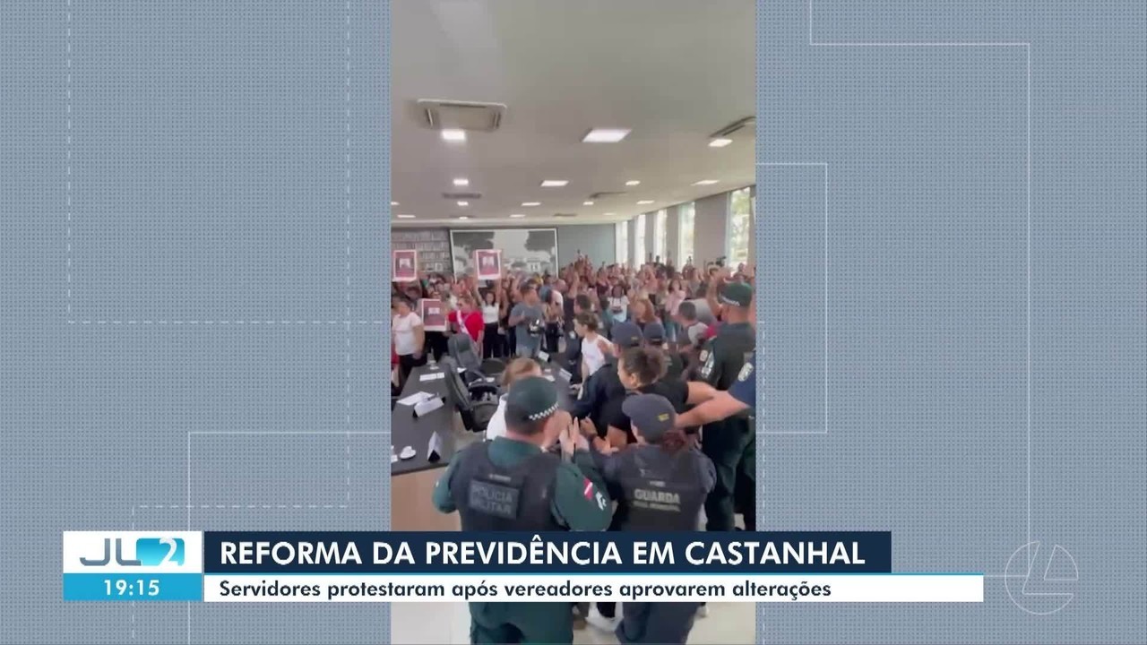 Câmara de Castanhal aprova reforma da Previdência sob protestos de servidores