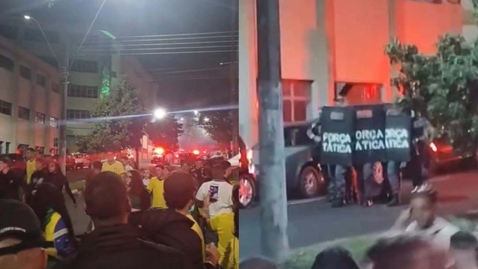 Polícia usa gás lacrimogêneo e bombas de efeito moral para dispersar tumulto em avenida de Presidente Prudente