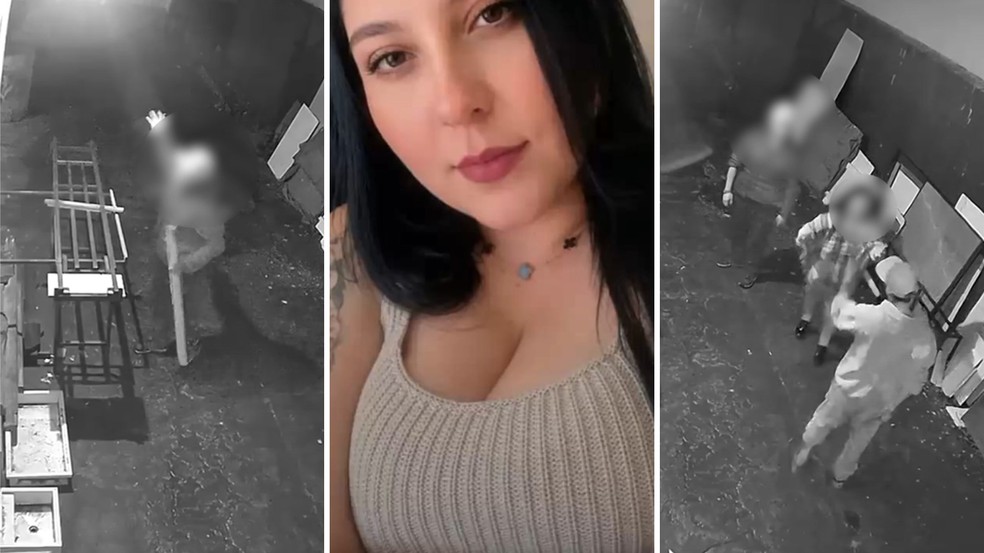Vídeos mostram desespero de vizinhos que tentaram salvar mulher de ser morta pelo companheiro dentro de casa trancada no Paraná | G1