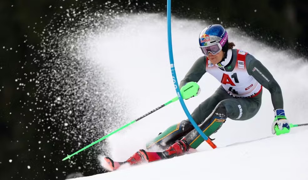Lucas Pinheiro em ação — Foto: REUTERS/Lisi Niesner