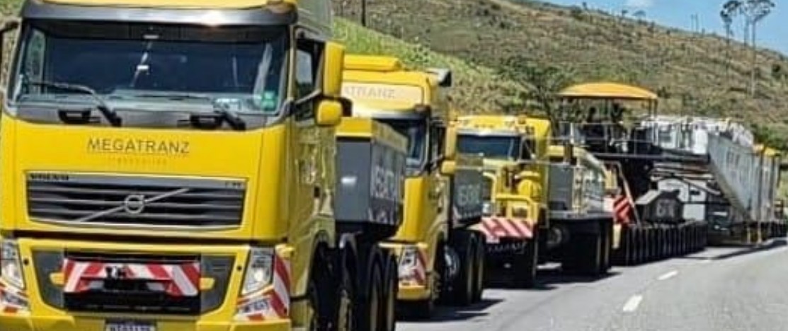 Subida da Serra das Araras será interditada no domingo para passagem de conjunto transformador 