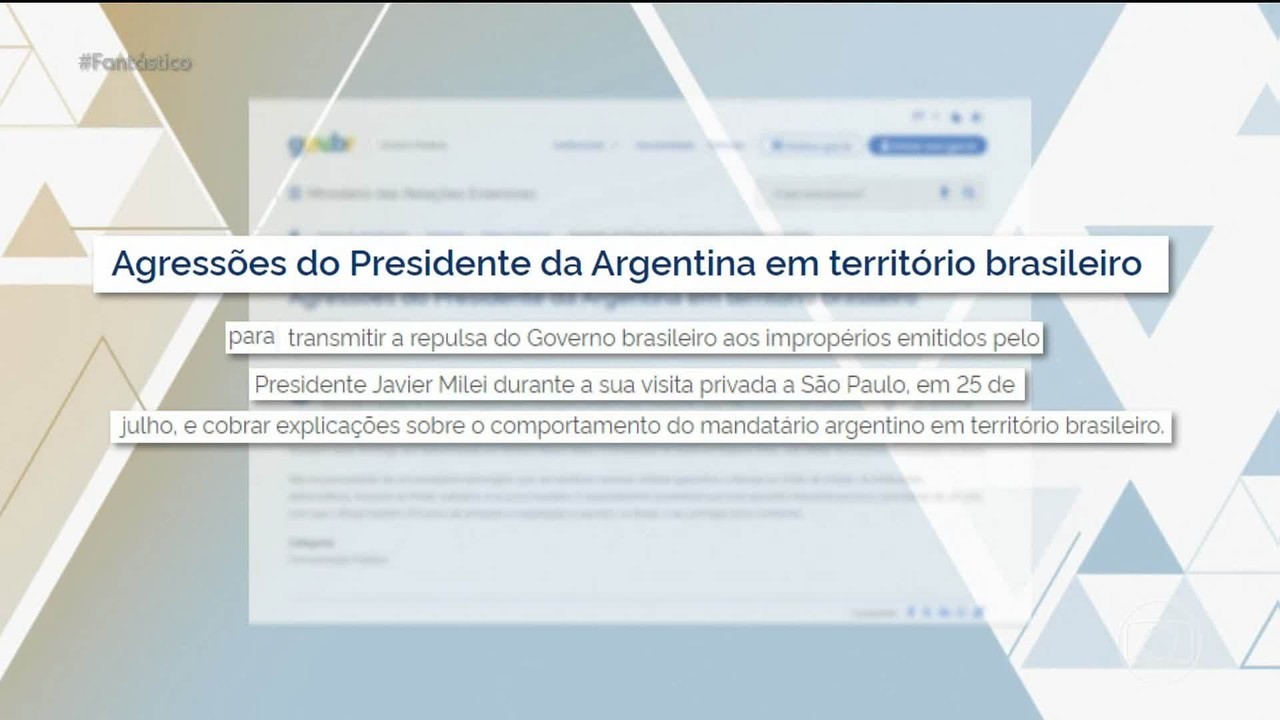 Milei participa do lançamento da candidatura de Flávio Bolsonaro