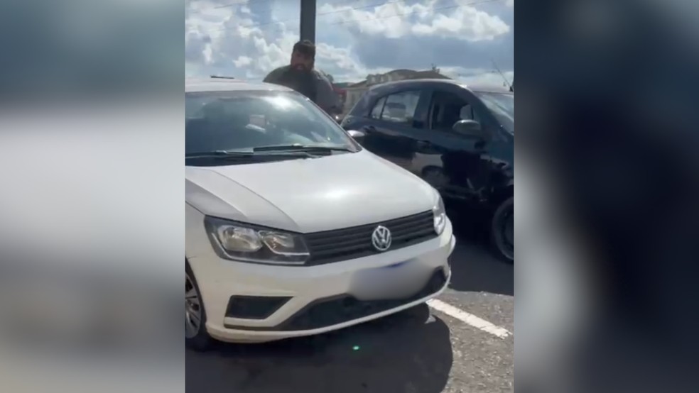 Passageira denuncia à polícia agressão por motorista de aplicativo durante corrida em Rio Preto (SP) — Foto: Arquivo pessoal