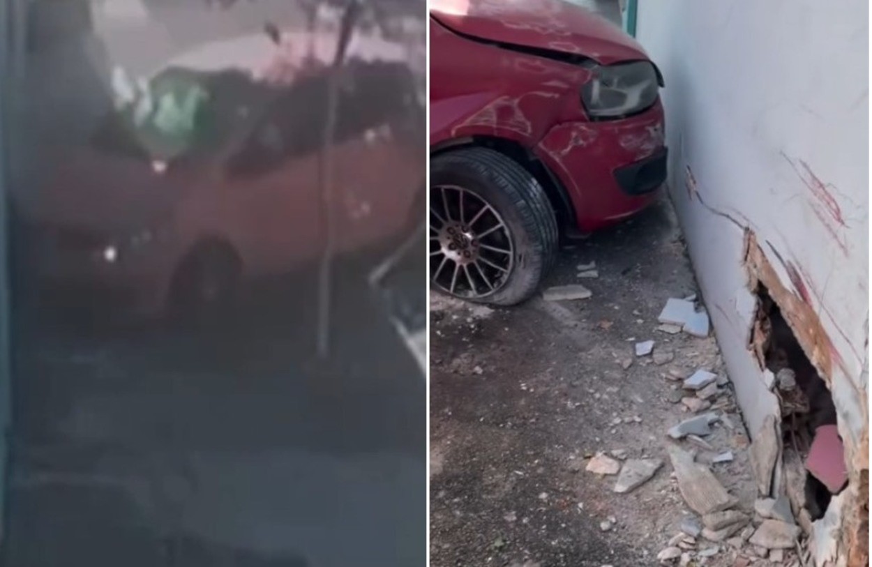 VÍDEO: homem morre após passar mal e sofrer acidente de carro durante socorro no interior de SP