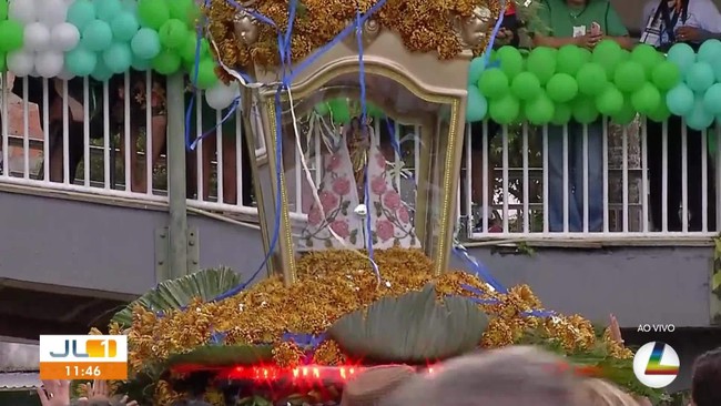 Imagem peregrina de Nossa Senhora de Nazaré chega à Unama