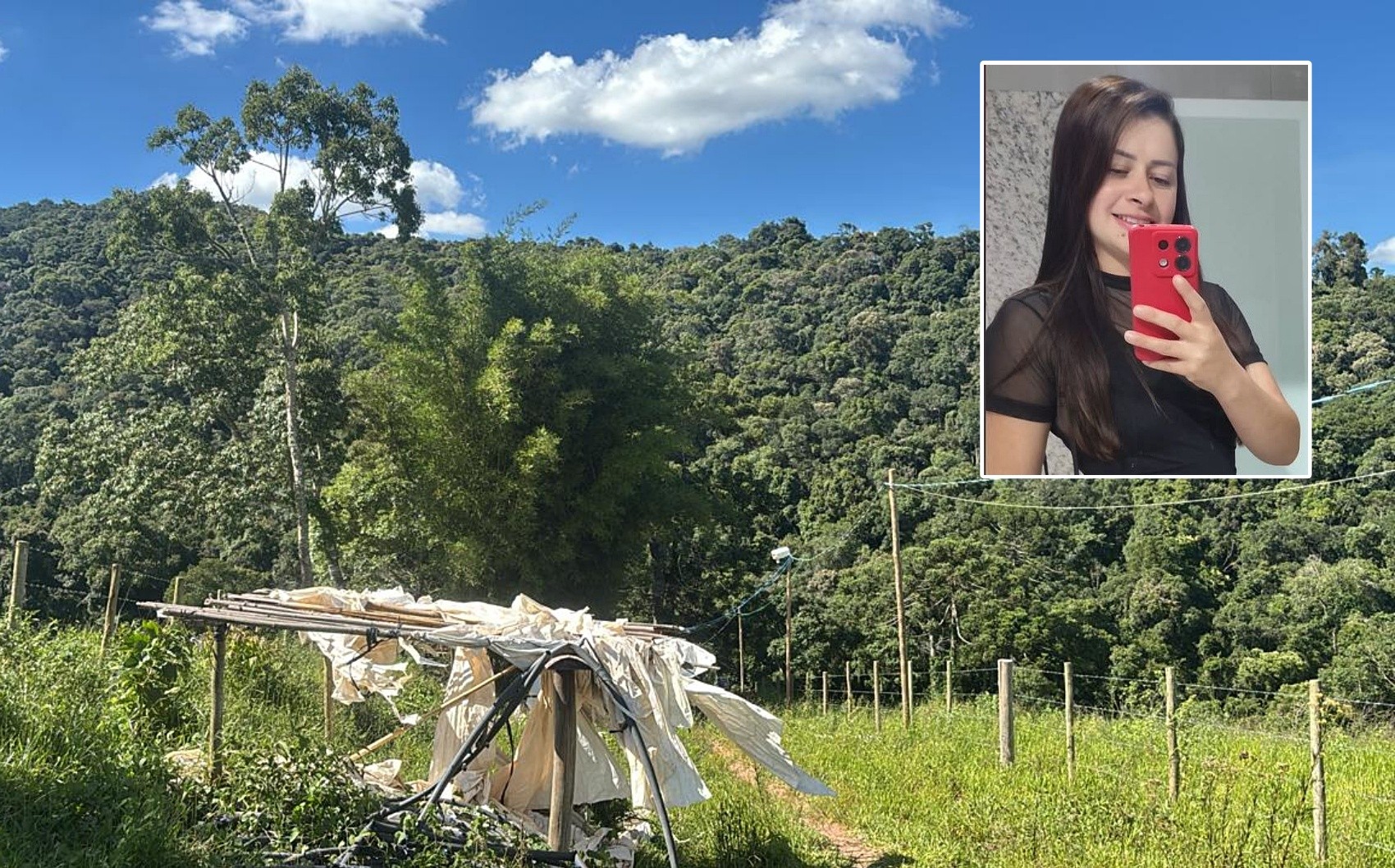 Mulher é morta a tiros enquanto trabalhava em lavoura em Bom Repouso; ex é o principal suspeito