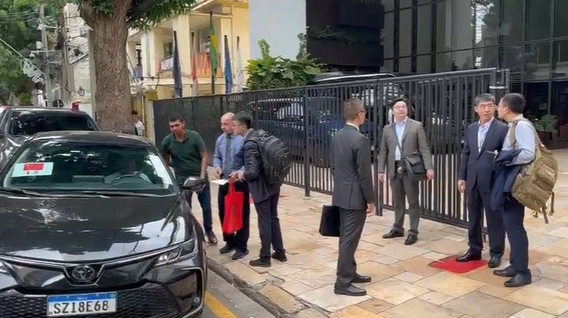 Delegação chinesa chega a Belém para a COP 30