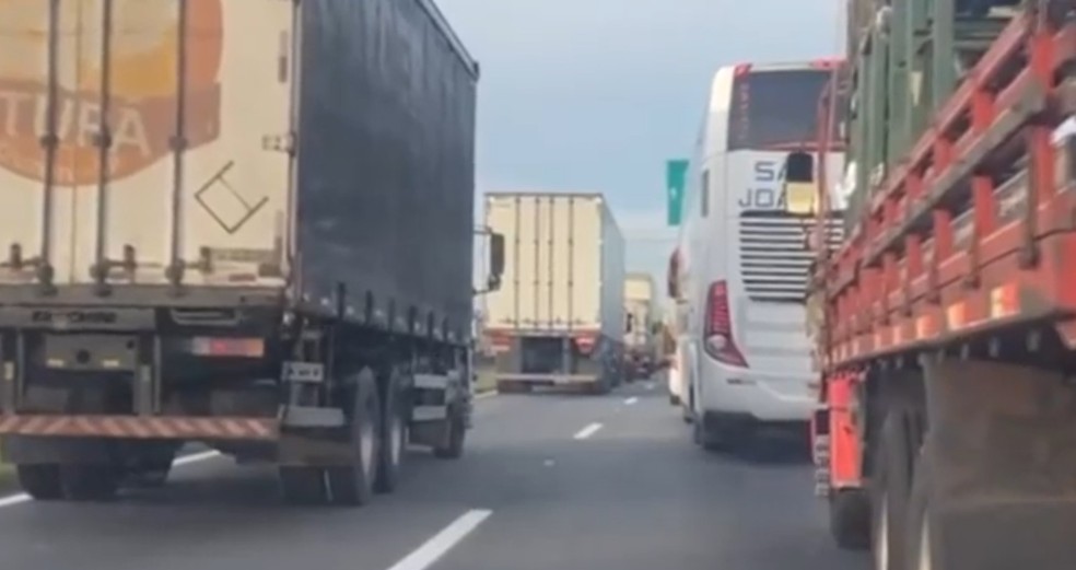 Motoristas de caminhões e ônibus são obrigados a fazer o exame toxicológico a cada 2,5 anos — Foto: Rauston Naves/TV Vanguarda