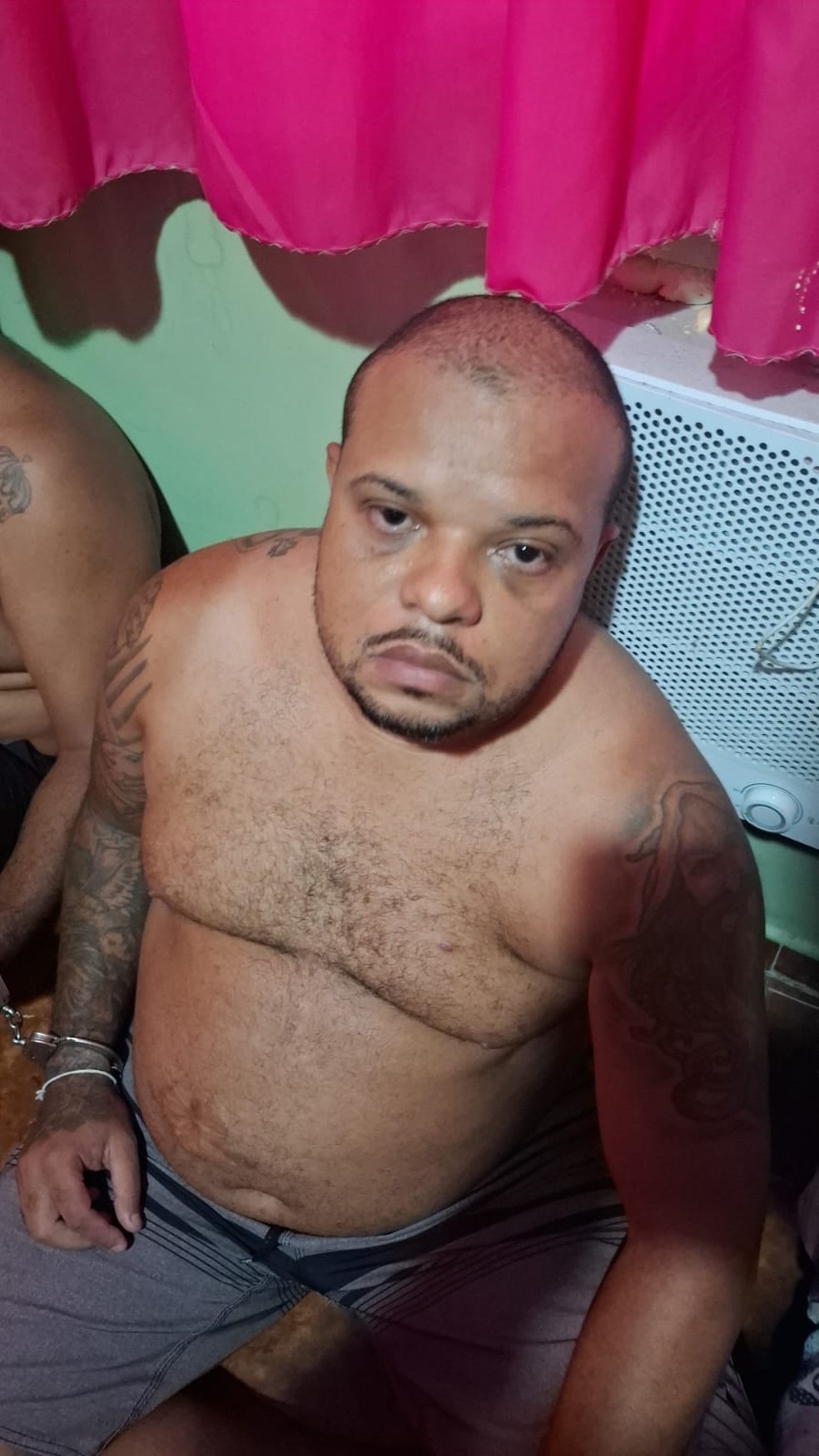 Traficante Mário Macaco é preso — Foto: Reprodução