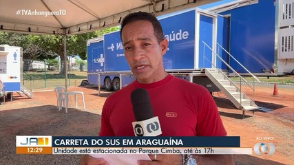 Carreta do SUS realiza exames em Araguaína
