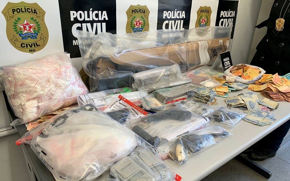 Operação contra narcotráfico cumpre mais de 110 mandados no Sul de Minas e interior de SP — Foto: Júlia Reis/g1
