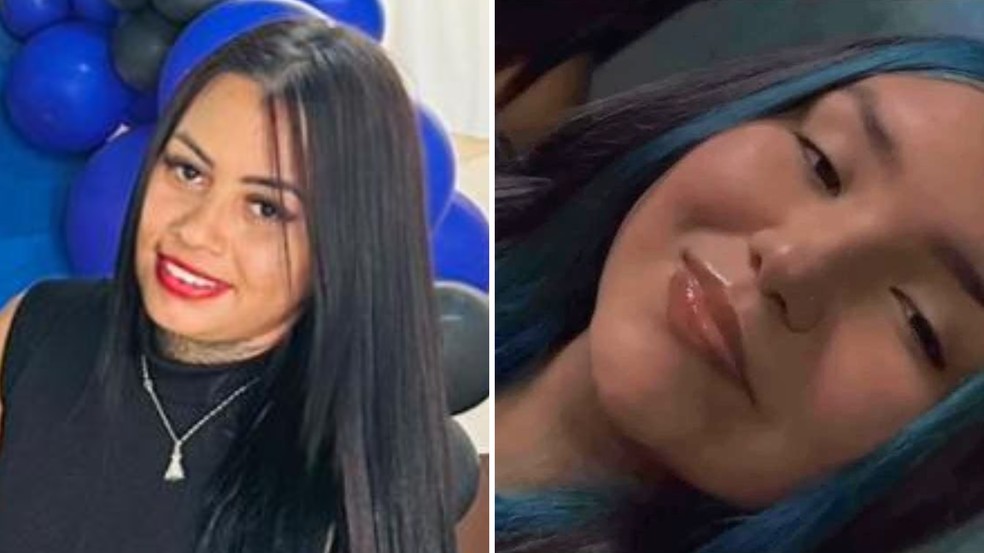 Elisangela Gonçalves de Oliveira tinha 28 anos, e Natalha Gonçalves Ribeiro, 13 — Foto: Cedidas pela família