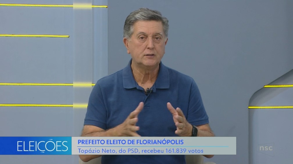 Novo Multihospital, mobilidade e saúde: Topázio Neto (PSD) elenca prioridades de novo mandato em Florianópolis