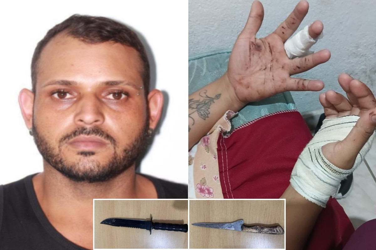 Homem que atacou a ex com faca e tentou estrangulá-la é preso no interior de SP