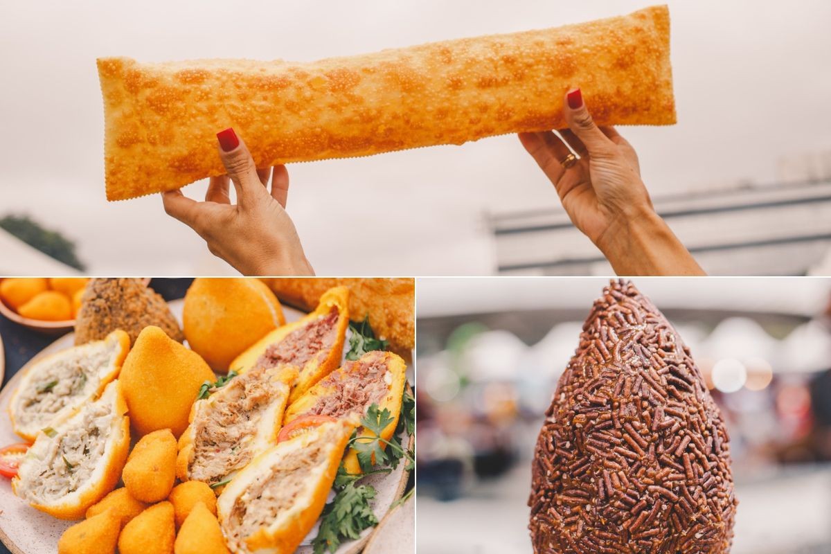 Festivais do Pastel, Coxinha e Morango acontecem em Santos; veja a programação