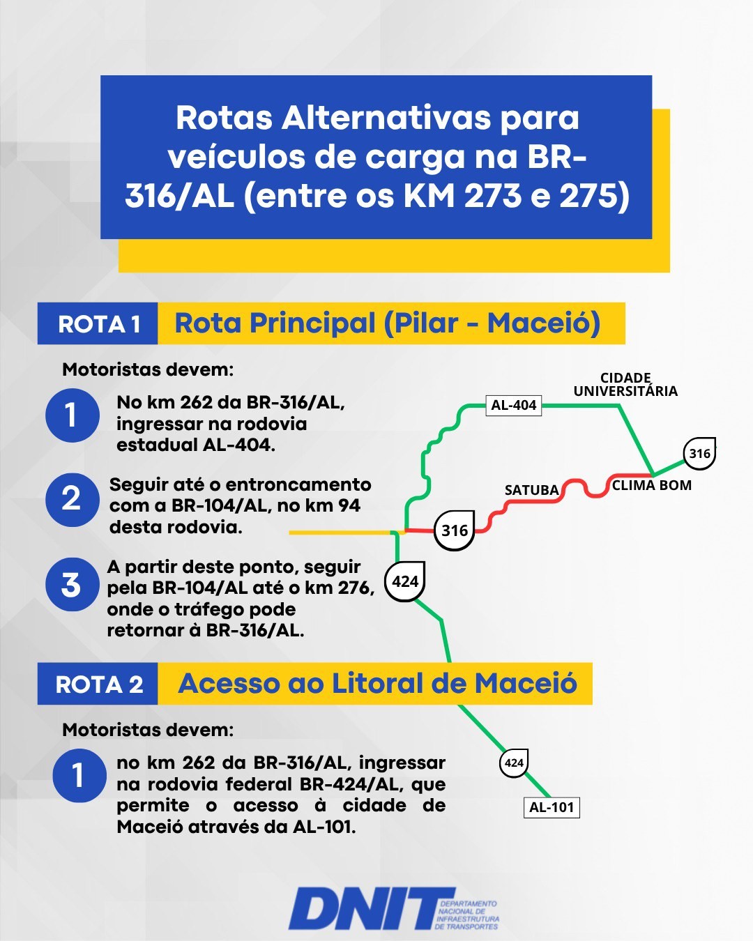 Cratera às margens da BR-316 leva DNIT a proibir circulação de veículos pesados na Ladeira do Catolé