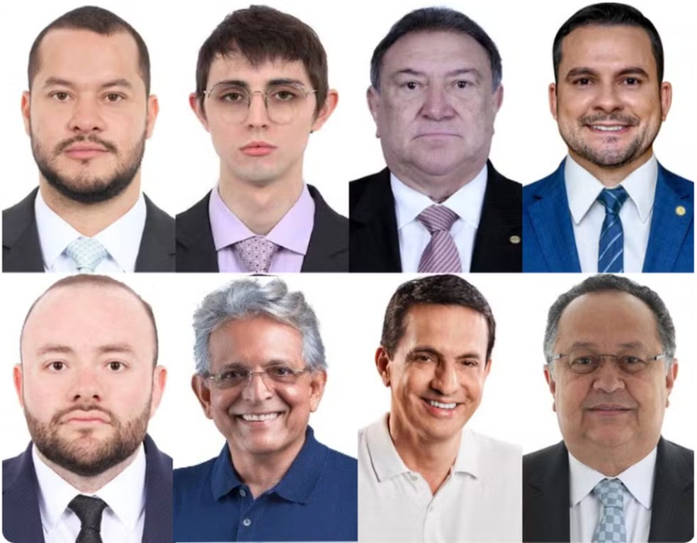 Todos os deputados do Amazonas participaram da votação da PEC da Blindagem. — Foto: Reprodução