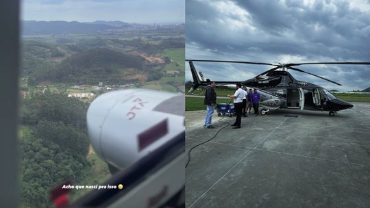 Videomaker publicou imagens de voo antes de helicóptero desaparecer