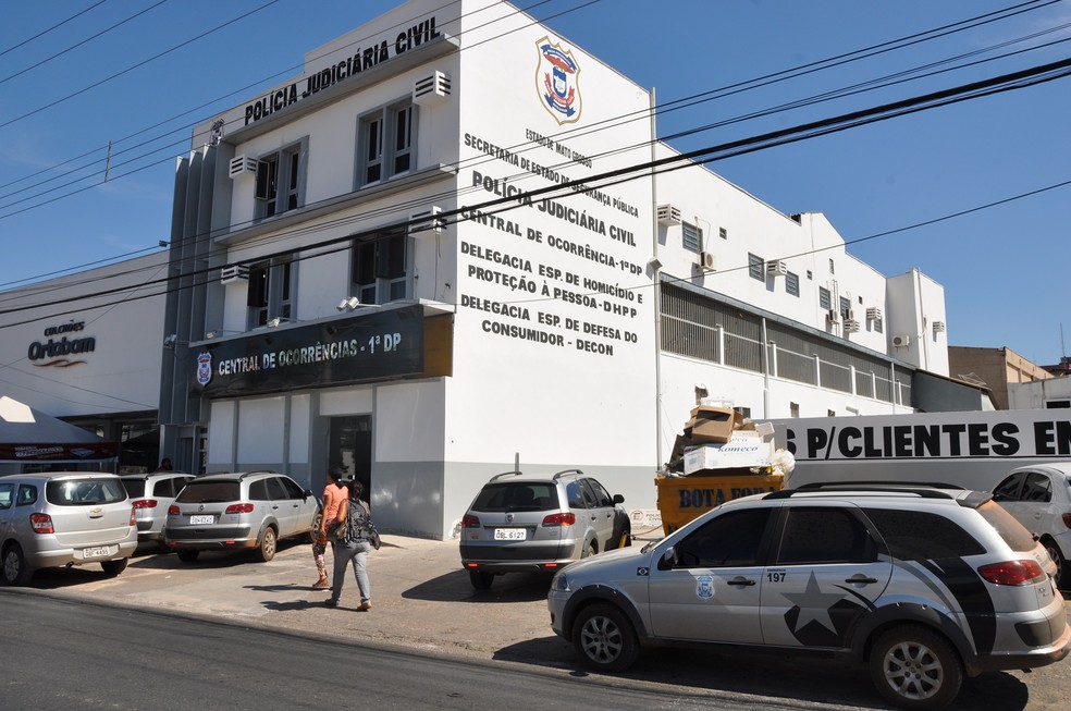 Delegacia de Homicídios e Proteção à Pessoa (DHPP) atendeu ocorrência — Foto: Polícia Civil-MT/Assessoria