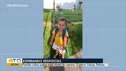 Família cobra justiça pela morte de menino de 3 anos em Palmas