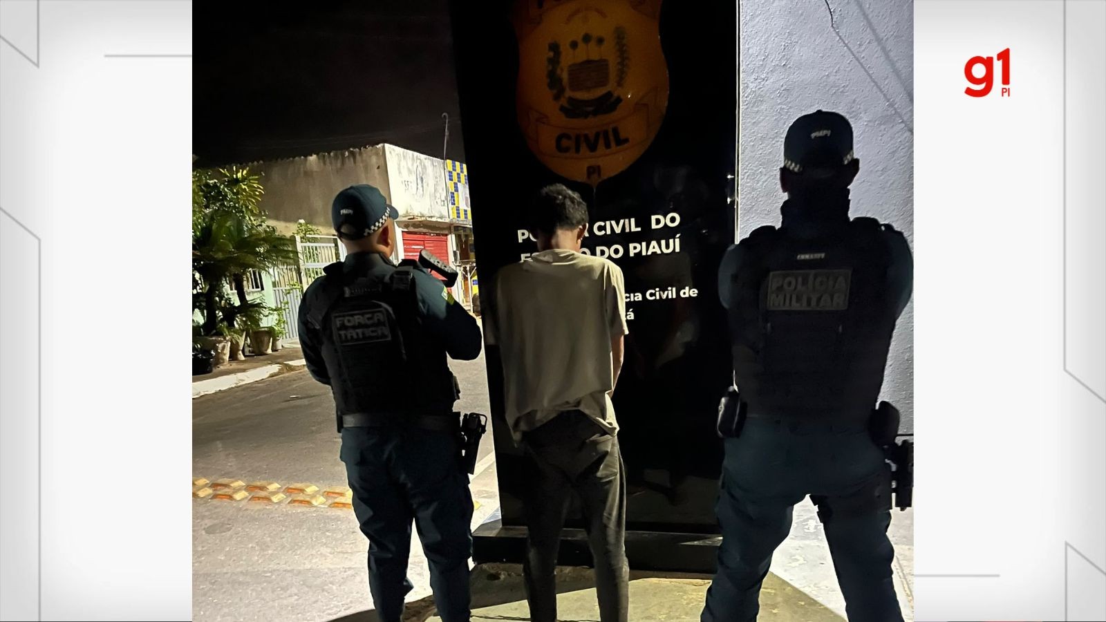 Suspeito de agredir idoso de 73 anos e sobrinha é preso no PI