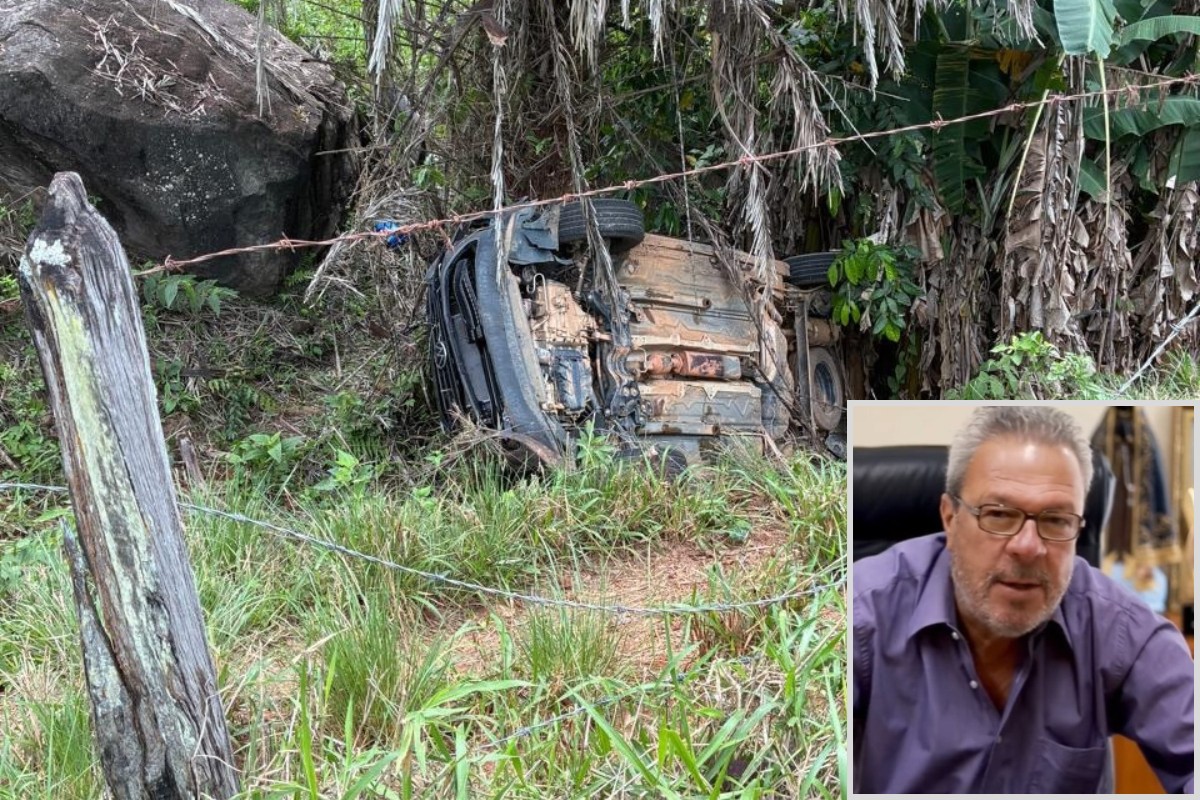 Ex-prefeito de Cantagalo morre em acidente de carro em Euclidelândia