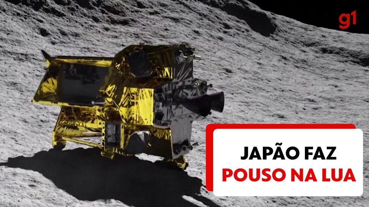 Em missão histórica, Japão se torna o 5º país do mundo a pousar na Lua | G1