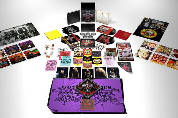 超レア:コレクターアイテムGuns N' Roses BOX Guns N' Roses lança box comemorativo de 