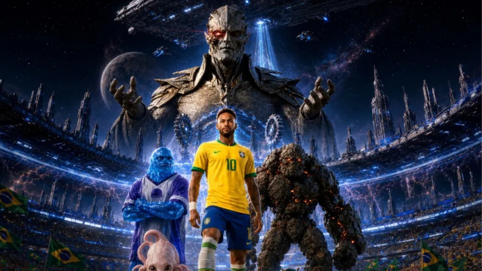 Neymar fecha acordo com plataforma de vídeos verticais feitos com IA 